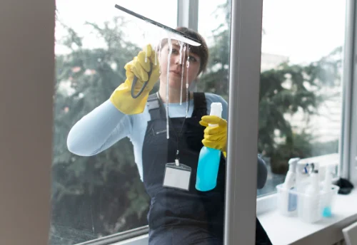 Nettoyage de vitres intérieures et extérieures à Quincieux